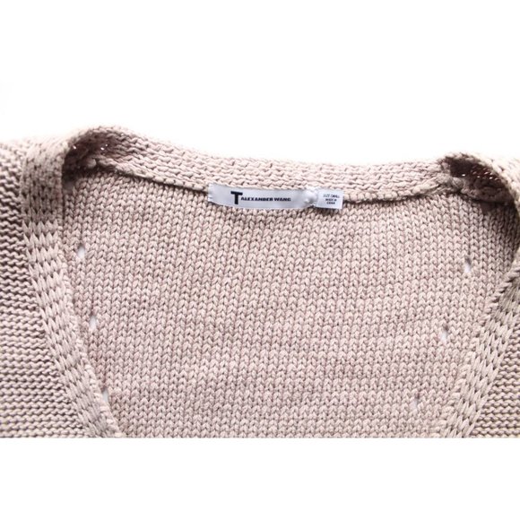 Alexander Wang Chunky Knit Cardigan Dusty Pink Size Small - Picture 7 of 8